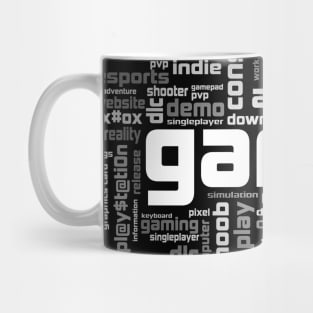 Gamer Theme White Version Mug